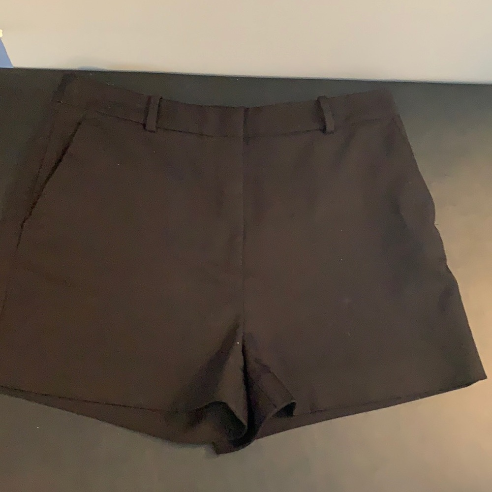 Zara basic black shorts, SZ L